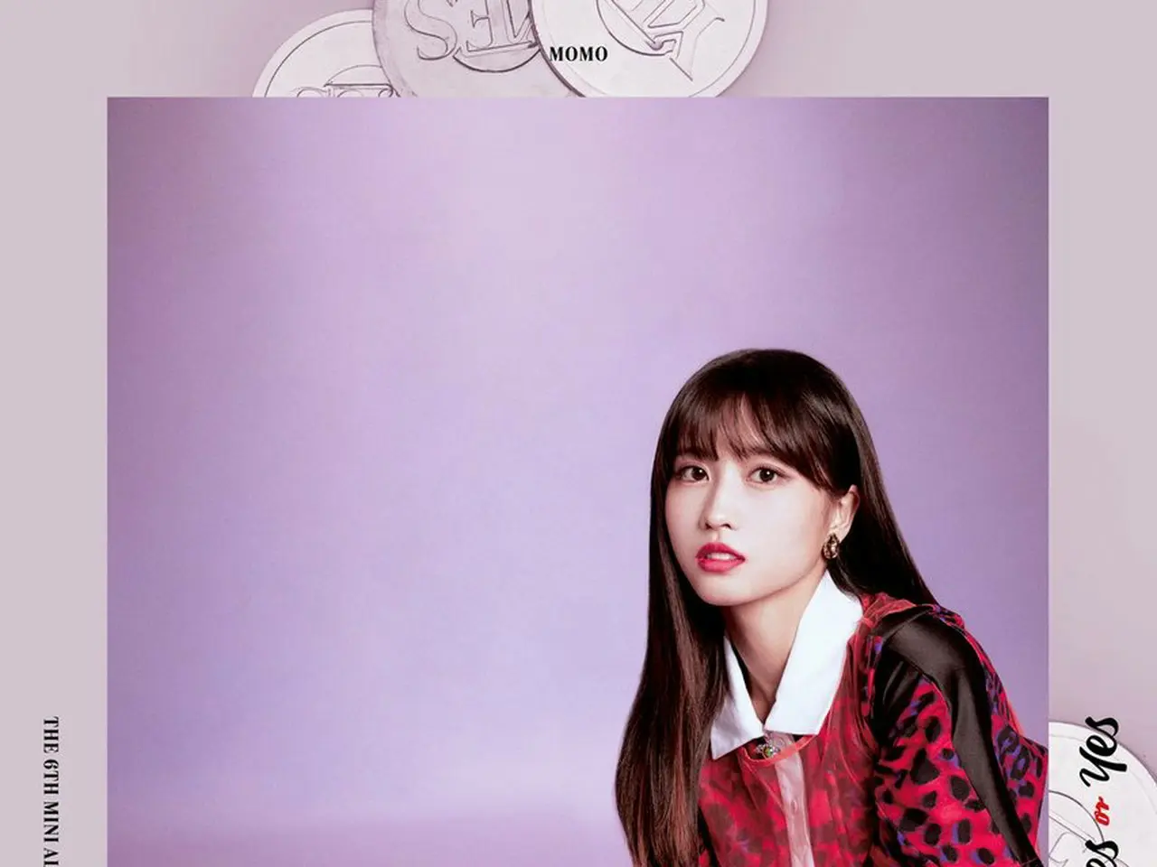 t公式jyp】TWICE モモ、THE 6TH MINI ALBUM「 YES or YES」の