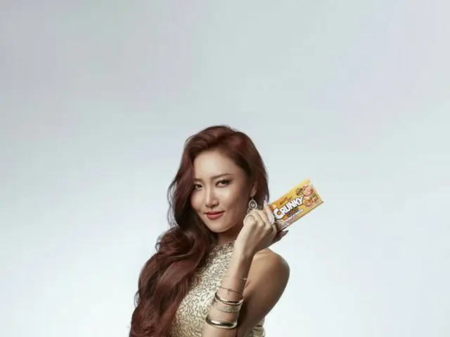 MAMAMOO ファサ、ロッテ「CRUNKY」のモデルに決定。