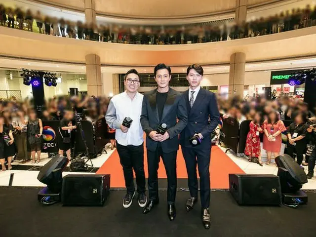 俳優ヒョンビン、チャン・ドンゴン、映画「猖獗(チャングォル)」のシンガポールイベントに出席。
