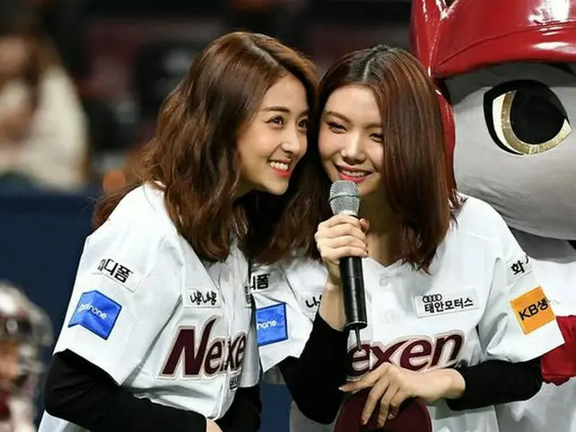PRODUCE 48 出演イ・カウン＆ホ・ユンジン、始球＆始打