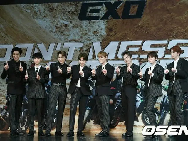 EXO、5thアルバム音感会を開催