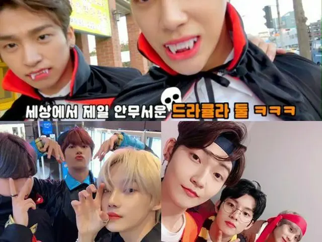 THE BOYZ、ハロウィンコスプレで近況公開