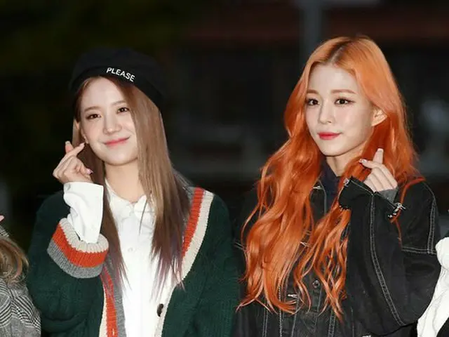 fromis_9、音楽放送「ミュージックバンク」リハーサル出勤中
