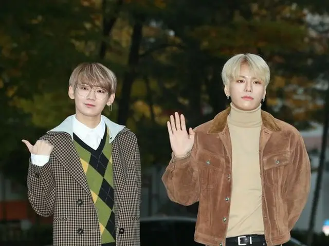 JBJ 95、音楽放送「ミュージックバンク」リハーサル出勤中