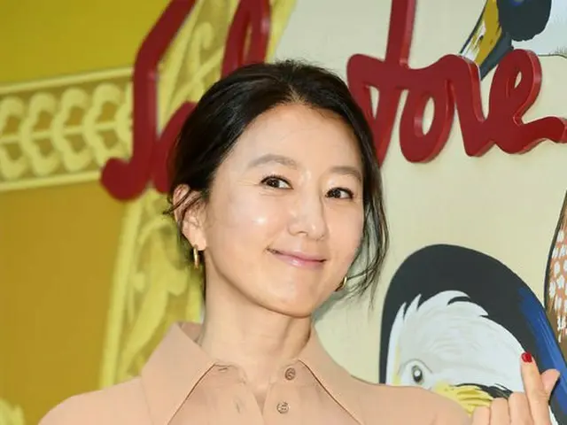 女優キム・ヒエ、ファッションブランド・フェラガモのフォトコール行事に出席。