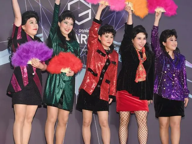 Celeb Five、2018MGA(MBC PLUS X genie music AWARDS)のレッドカーペットに登場。