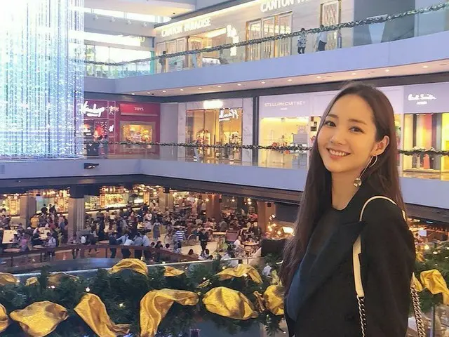 【g公式】女優パク・ミニョン、近況を公開。