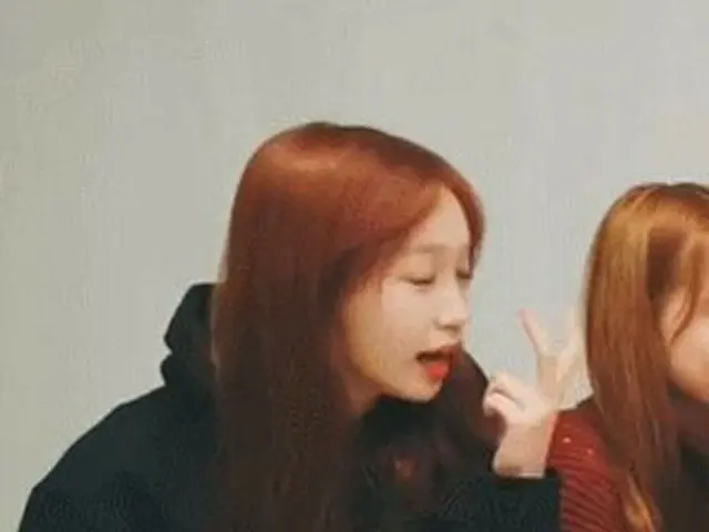 IZ*ONE チェウォンの決めポーズ