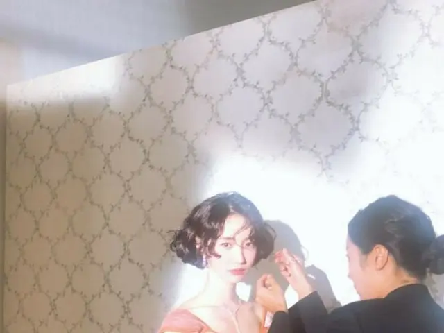 、、【g公式】女優コ・ジュンヒ、画報撮影の準備中。