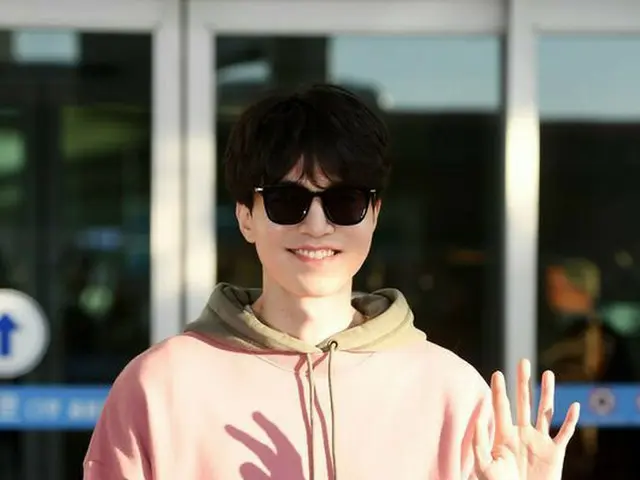俳優イ・ドンウク、広告撮影のため台湾・台北へ