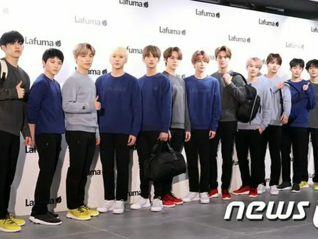 SEVENTEEN、 アウトドアブランド「Lafuma」のファンサイン会を開催