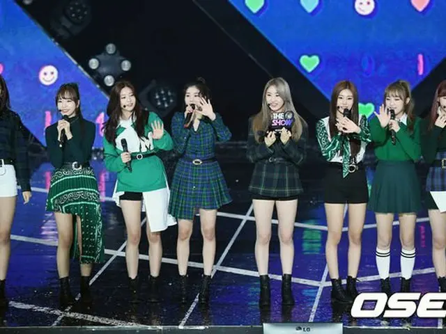IZ*ONE、SBS MTV「THE SHOW」で1位