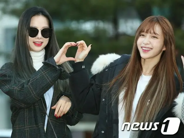 EXID、ミュージックバンク出勤中