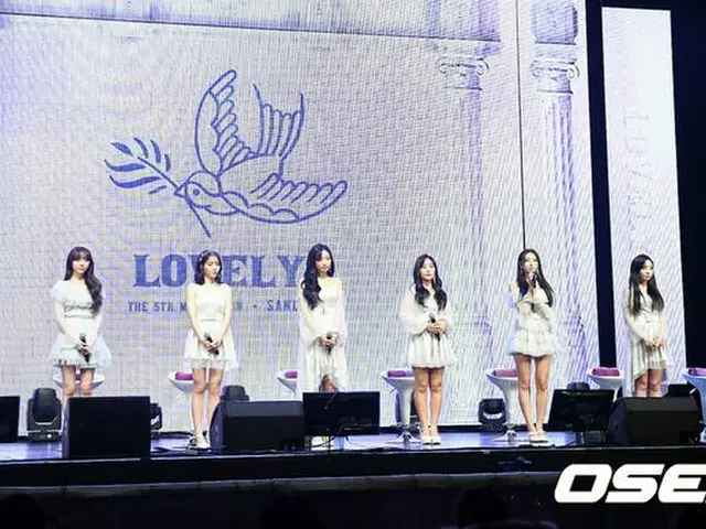 LOVELYZ、5thミニアルバム「SANCTUARY」ショーケースを開催