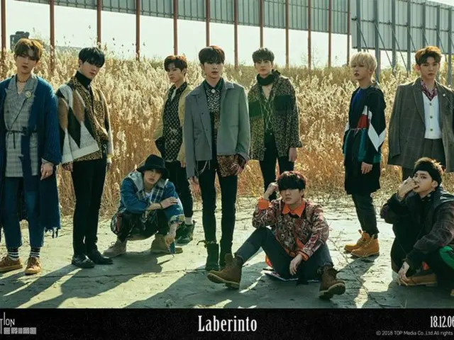 UP10TION、ニューアルバム「Laberinto」オフィシャルフォトを公開