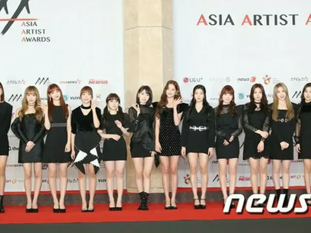 IZ*ONE、「2018 Asia Artist Awards」レッドカーペットに登場