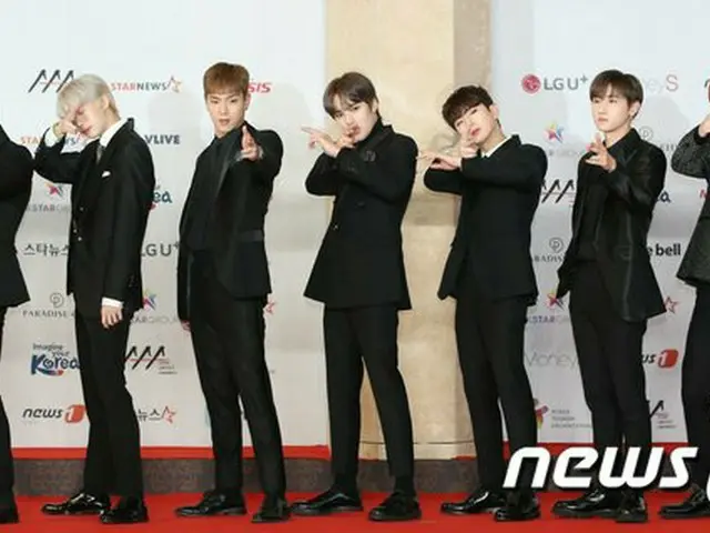 MONSTA X、「2018 Asia Artist Awards」レッドカーペットに登場