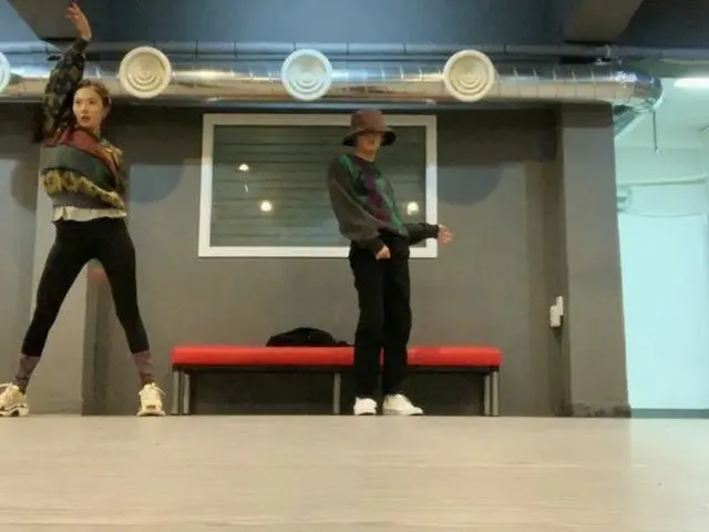 【g公式】4Minute_出身ヒョナ、彼氏イドンとのダンス映像を公開。