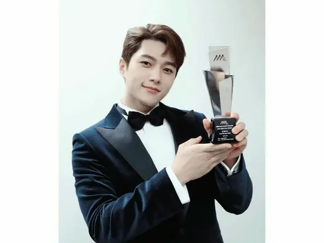 【G公式】INFINITE_エル、「AAA」での受賞に感謝。