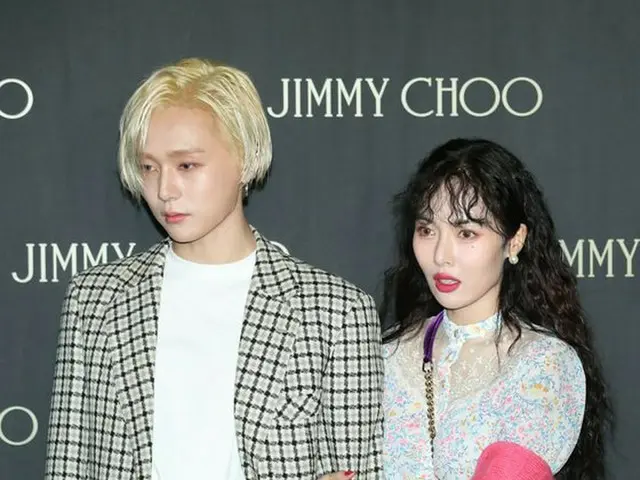 イドン＆ ヒョナ、JIMMY CHOOのフォトイベントに出席
