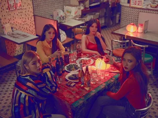 MAMAMOO、8thミニアルバム「BLUE;S」が香港、マレーシア、台湾、シンガポールなど海外6か国のiTunes総合アルバムチャートで1位獲得