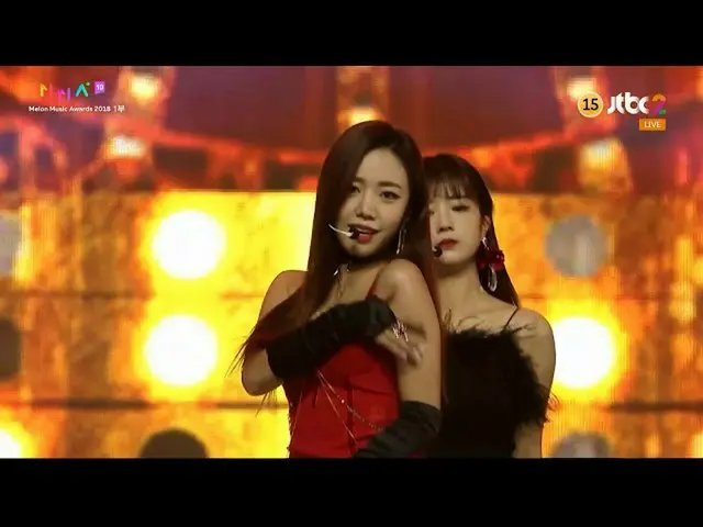 [MMA 2018] Apink - Intro (Moulin Rouge) + I'm so sick (1も無い)     