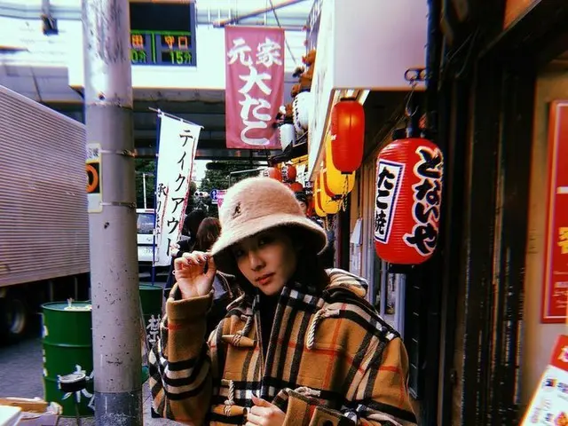 【g公式】2NE1_出身DARA、日本の大阪を探検中。