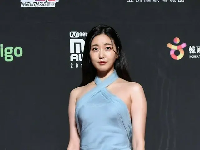 女優キム・サラン、「2018 MAMA PREMIERE in HONG KONG」レッドカーペット