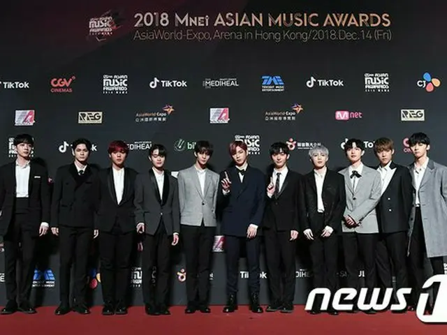 Wanna One、「2018 MAMA PREMIERE in HONG KONG」レッドカーペット