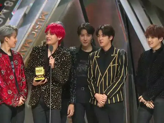 防弾少年団、「2018 MAMA in HONG KONG」ベストミュージックビデオ賞を受賞