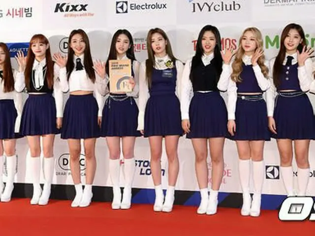 今月の少女(LOONA)、大韓民国ファストブランド大賞授賞式に出席