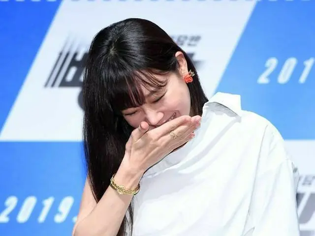 女優コン・ヒョジン、映画「ペンバン」の制作報告会に出席
