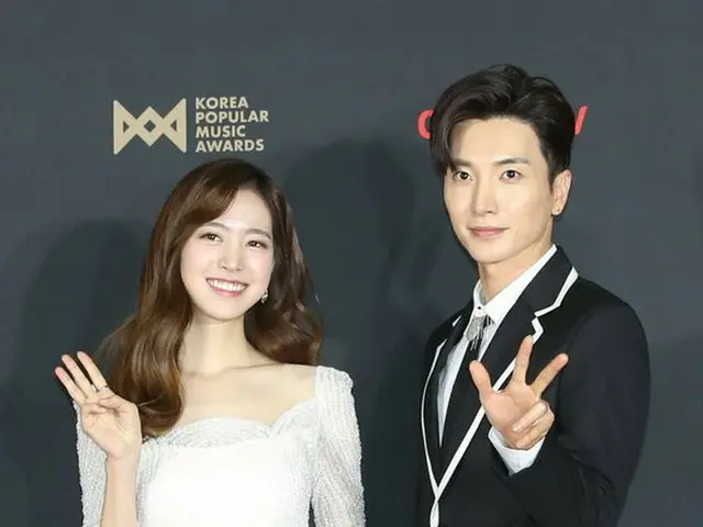 SUPER JUNIOR イトゥク＆女優チン・セヨン、「2018 KOREA POPULAR MUSIC AWARDS/2018 KPMA」レッドカーペットに登