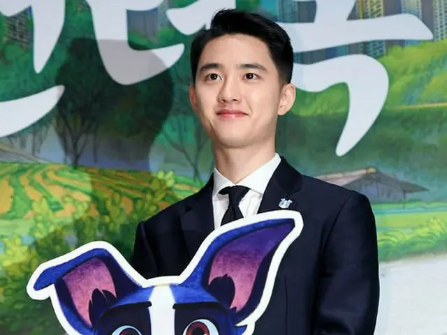 EXO D.O.、アニメーション映画「アンダードッグ」制作報告会に出席。