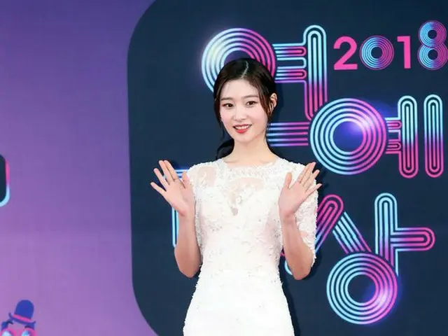 I.O.I 出身DIAチェヨン、「2018 KBS 芸能大賞」に参加中