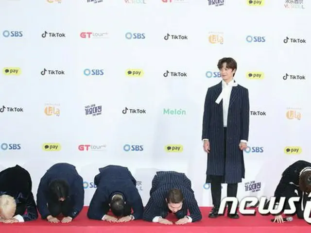 BTOB、「2018 SBS歌謡大祭典」レッドカーペット行事に出席