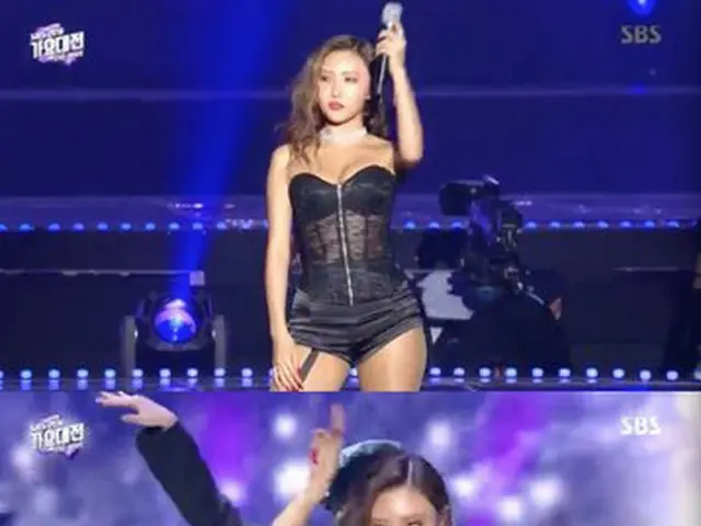 MAMAMOO、ファサが破格的衣装で登場