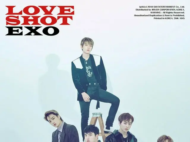 【T公式】EXO、新曲「Love Shot」が米国ビルボードワールドデジタルソングセールスチャートで1位。