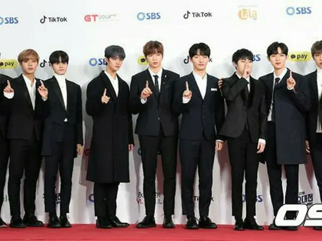 Wanna One、アイドルチャート5週連続の1位に