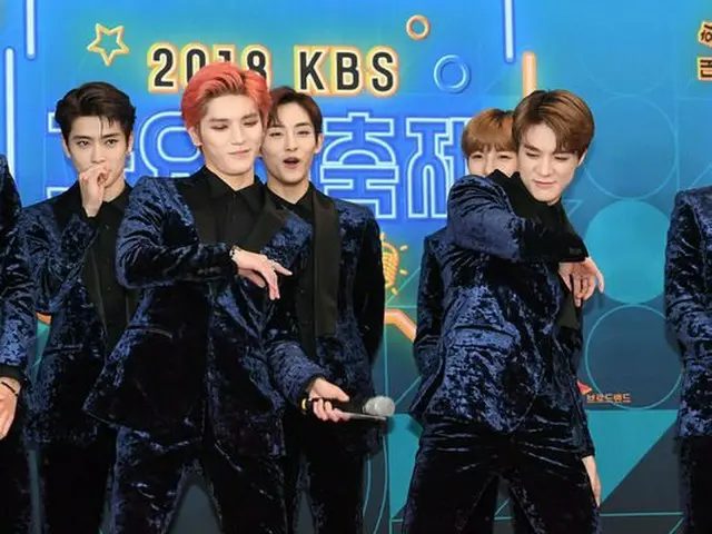 NCT、「2018 KBS 歌謡大祝祭」レッドカーペット行事で振付ポイントを公開
