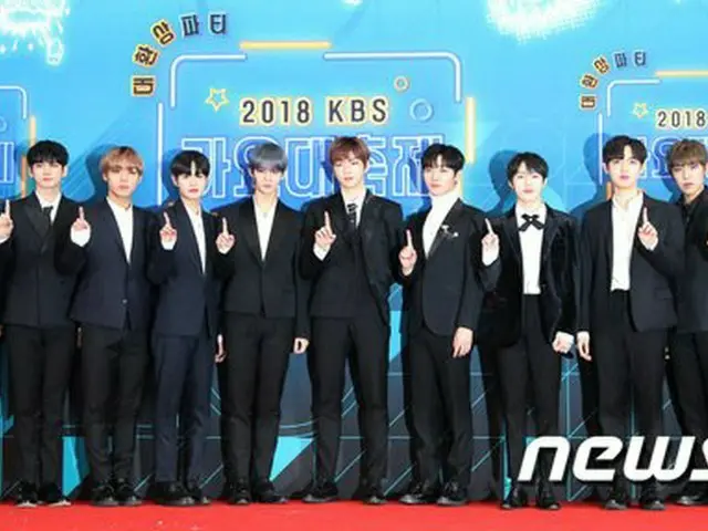 Wanna One、「2018 KBS 歌謡大祝祭」レッドカーペット行事に出席