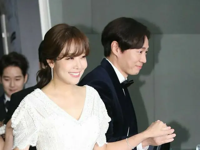女優ソ・ユジン、俳優ヨン・ジョンフン、「2018 MBC 演技大賞」に参加中