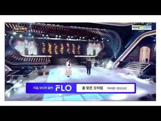 EXO Chen、今夜の舞台