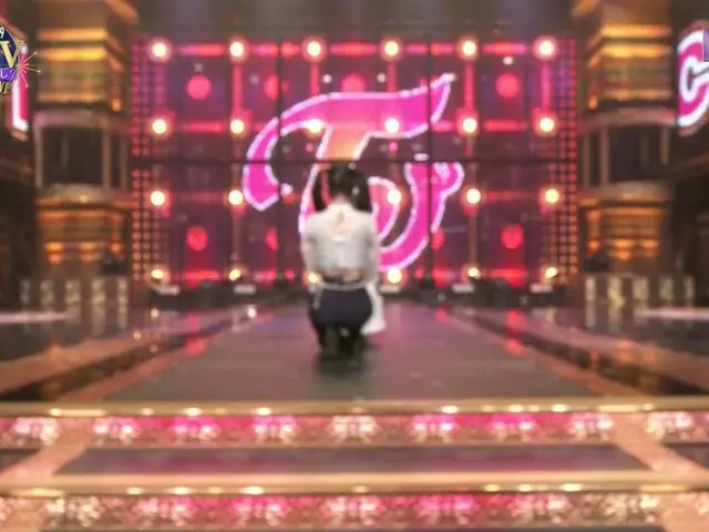 TWICE、深夜の舞台