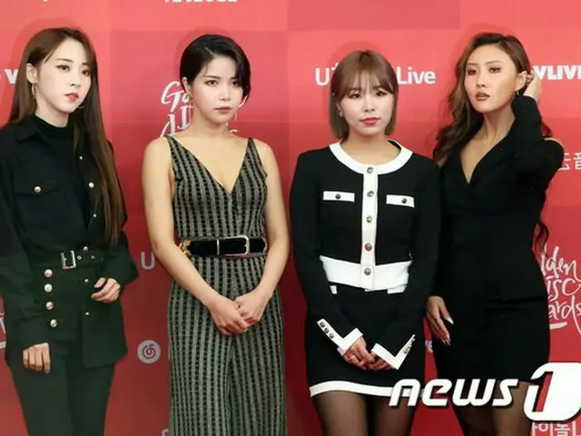 MAMAMOO、「第33回ゴールデンディスク賞」レッドカーペットに参加