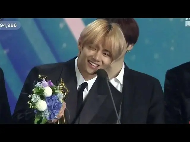 防弾少年団、「Global VLive Best Artist」賞を受賞