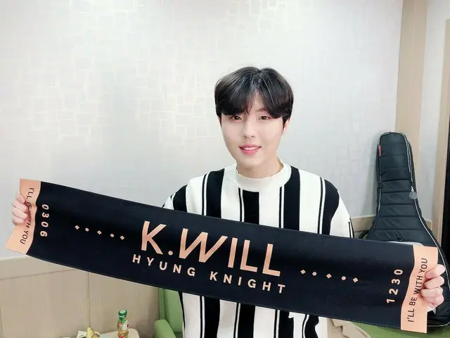 、、【d公式sta】歌手ユ・スンウ、先輩K.WILLのコンサートにゲスト参加。