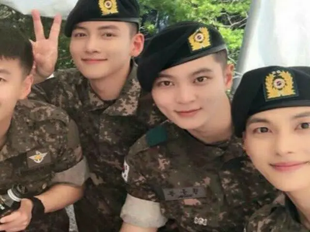 軍隊所属の韓国芸能人、2019年の除隊その1、俳優チュウォン 。