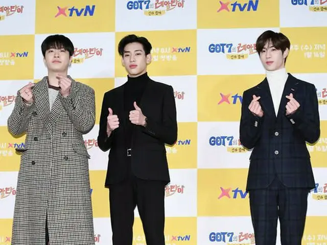 GOT7 ヨンジェ・BamBam・マーク、XtvNバラエティ「GOT7のrealthai」制作発表会に出席