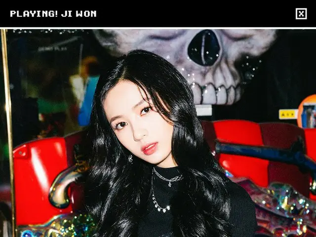 【d公式fnc】Cherry Bullet、 CONCEPT PHOTO PLAYING_JIWON 公開。